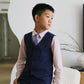 Jake Navy Vest Suit