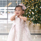 Valeria Pale Pink Lace Dress