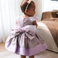 Deorsa Lilac Bow Dress