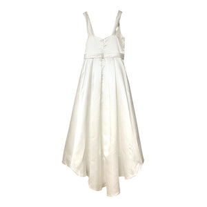 Idelle Satin White Gown