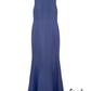 Ivanna Navy Padded Maxi Dress (Loved)