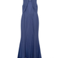 Ivanna Navy Padded Maxi Dress (Loved)