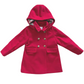 Ivette Red Trench Coat