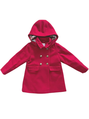 Ivette Red Trench Coat