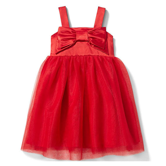 Belinda Red Bow Dress