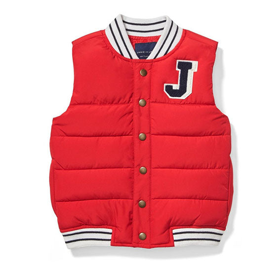 Patchouli Unisex Red Puffer Vest