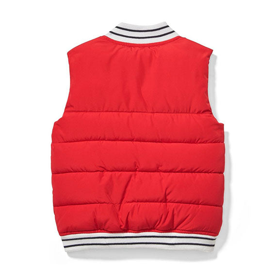 Patchouli Red Puffer Vest