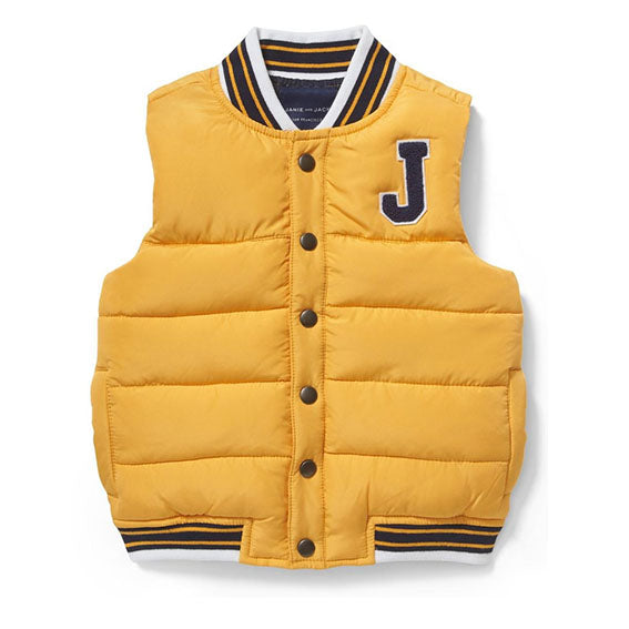 Penn Yellow Puffer Vest Weekend Kids
