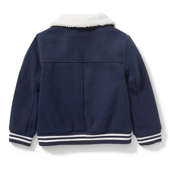 Sherpa Collar Bomber Jacket