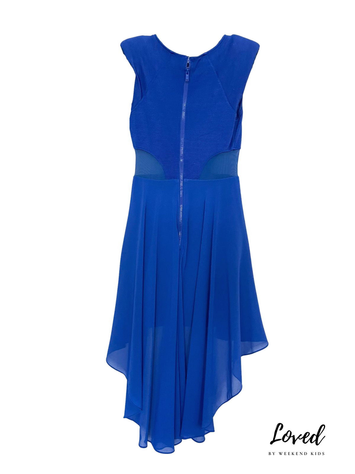 Jaci Blue High Low Dress (Loved) by Bebe