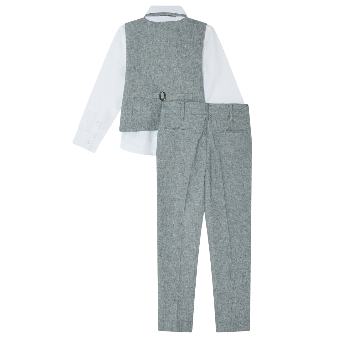 Kobe Grey Vest Suit