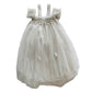 Cora Grey Off Shoulder Dress