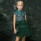 Gracella Green Chinese Collar Dress