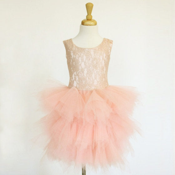 Ingrid Coral Dress