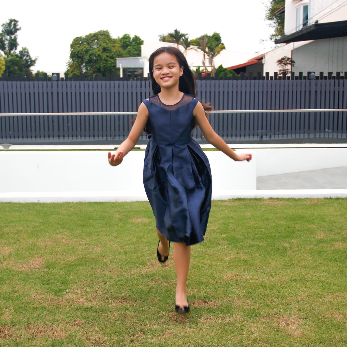 Bridget Navy Dress