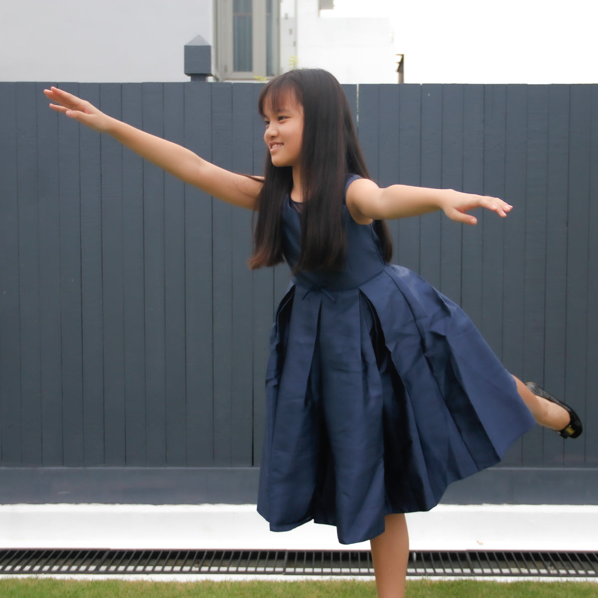 Bridget Navy Dress