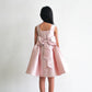 Cynthia Pink Satin Dress