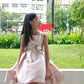 Cynthia Pink Satin Dress