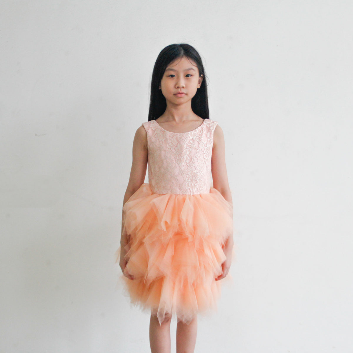 Ingrid Coral Dress
