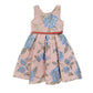 Chenille Pink Floral Dress