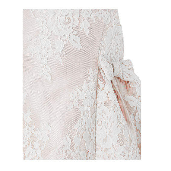 Valeria Pale Pink Lace Dress
