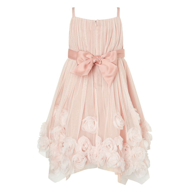 Cassidy Pink Floral Roses Dress