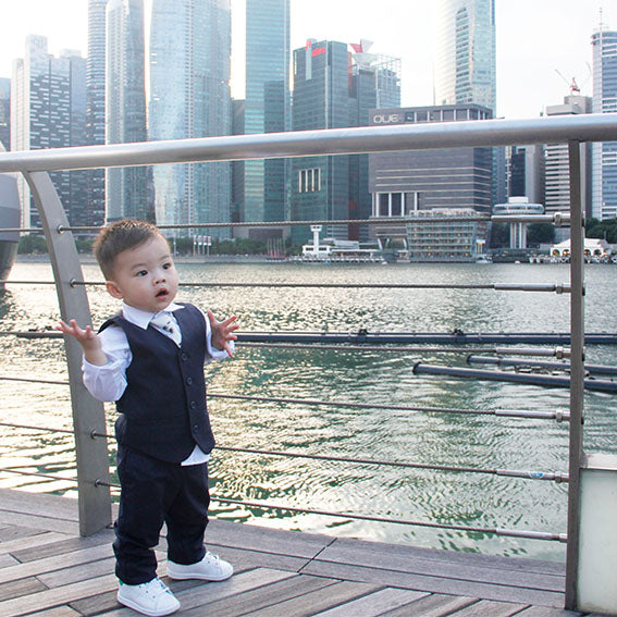 Cosgrove Navy Vest Suit