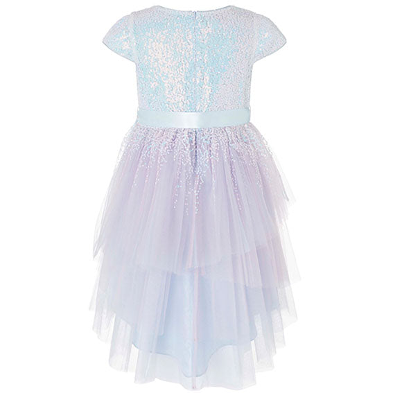 Elsie Lilac Blue Sequin Dress