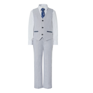 Grayson Gray Vest Suit Set