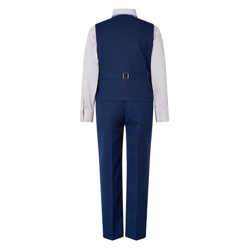 Jake Navy Vest Suit