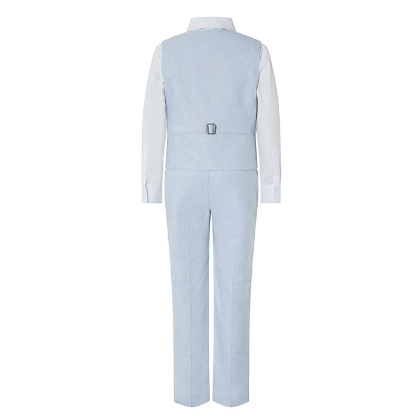 Ollie Light Blue Vest Suit