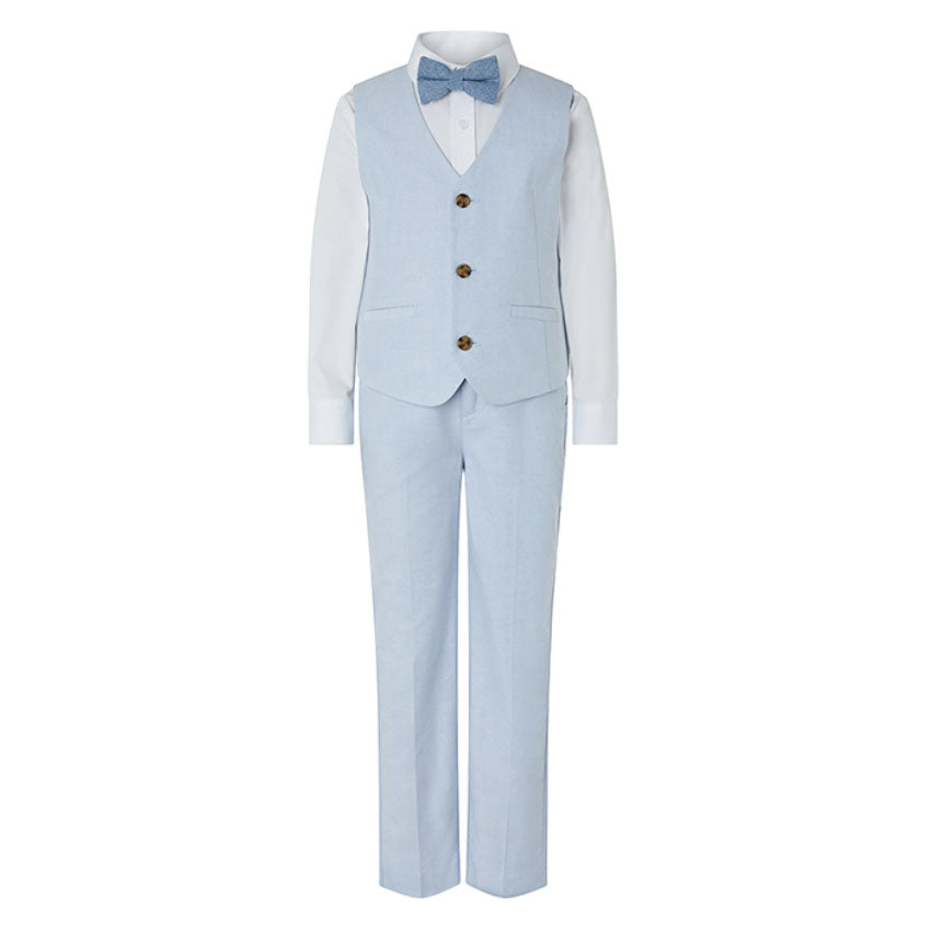 Ollie Light Blue Vest Suit