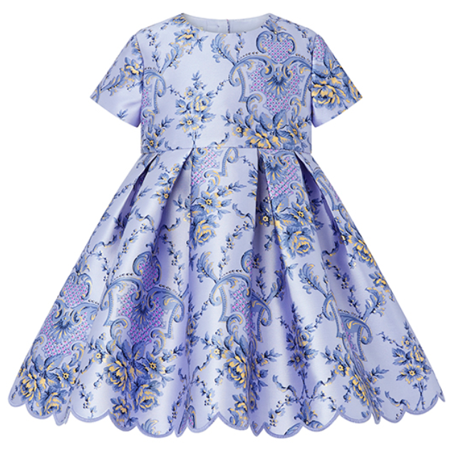 Damask Lilac Dress
