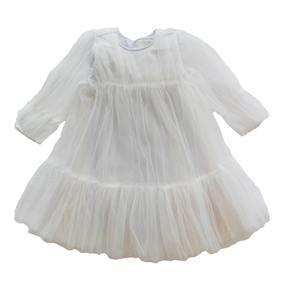 Alice Misty Blue Long Sleeved Dress
