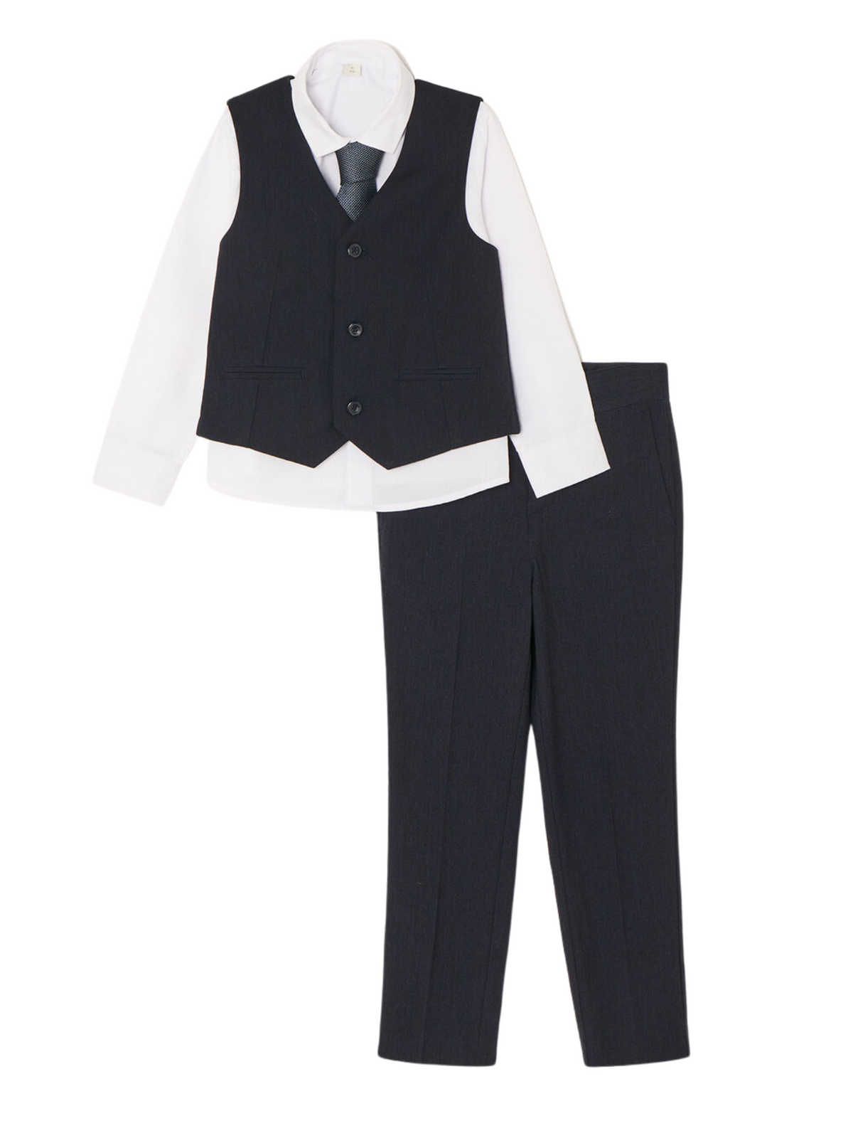 Quinlan Navy Vest Suit