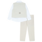 Silas Beige Vest Suit
