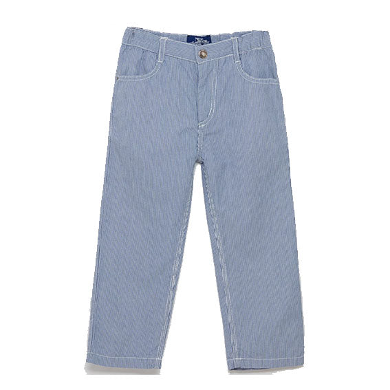 Blue Striped Peter Trousers