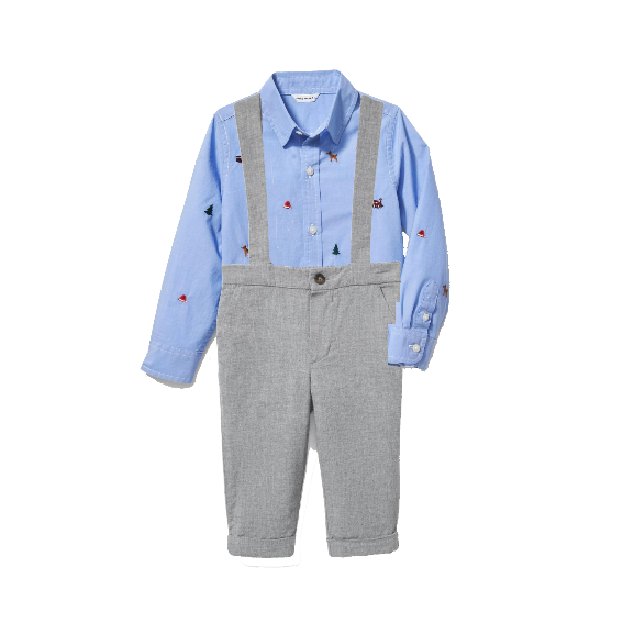 Orlando Herringbone Suspender Set