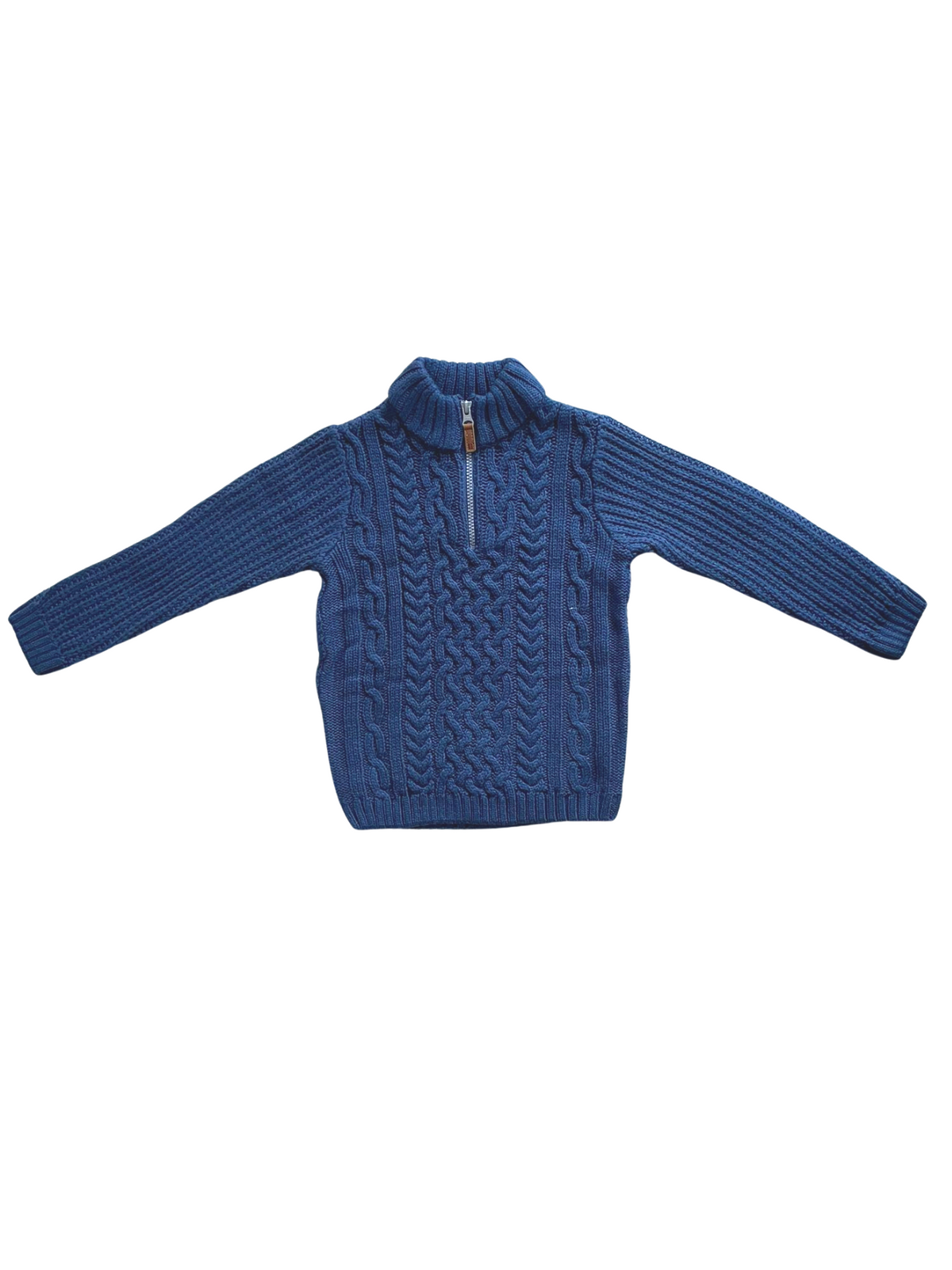 Edur Navy Cable Knit Sweater (Loved)