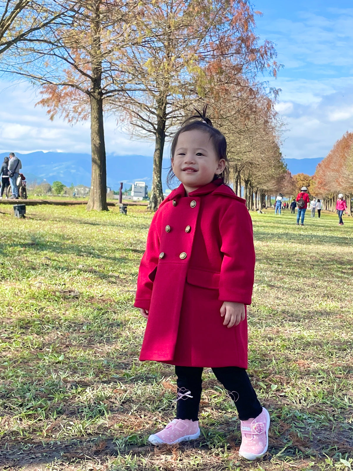 Ivette Red Trench Coat